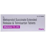 METOLAR TL 25 Tab