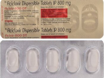 ACIVIR 800MG TAB
