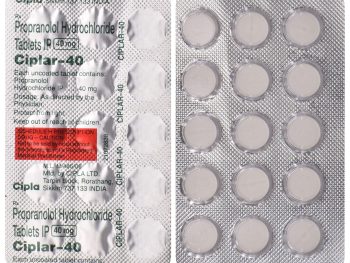 CIPLAR 40MG TAB
