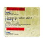 ATORLIP F 10MG 145MG TAB