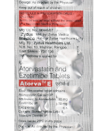 Atorvastatin (10mg) + Ezetimibe (10mg) https://medigolife.com/