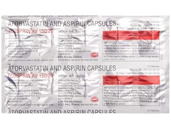 ECOSPRIN AV 150/20 CAP https://medigolife.com/